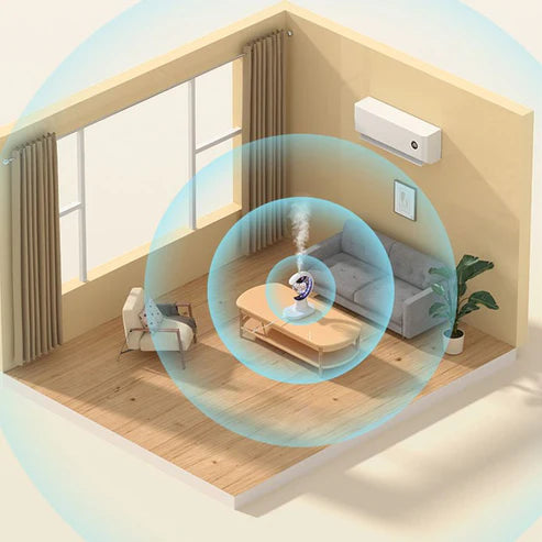 3 in 1 Humidification Mosquito Repellent Lamp | Smart Night Light & Humidifier for Home