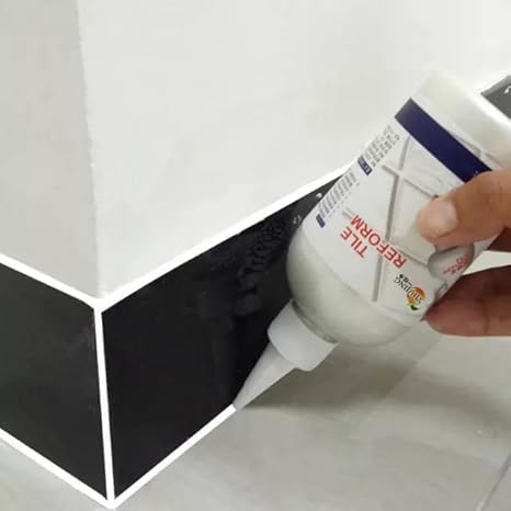 Tile Gap Filler 150ml – Waterproof Grout Repair, Crack Sealer & Moldproof Cream for Kitchen, Bathroom & Floor Tiles
