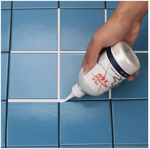 Tile Gap Filler 150ml – Waterproof Grout Repair, Crack Sealer & Moldproof Cream for Kitchen, Bathroom & Floor Tiles