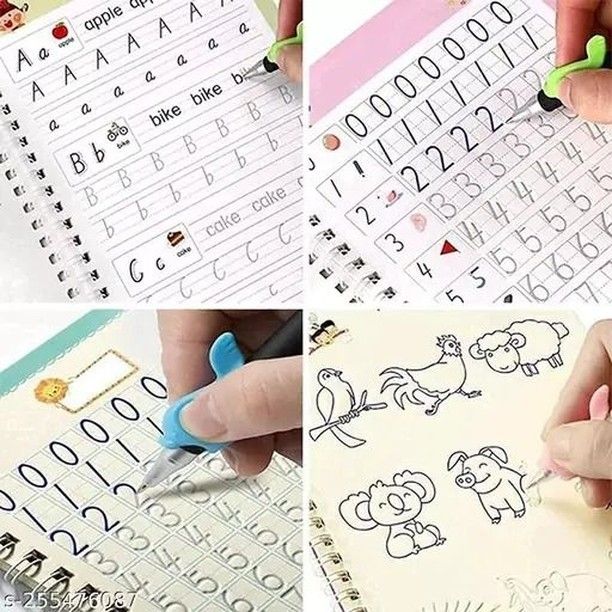 4 Books Magic Writing Set β Give Your Child the Confidence to Write, Learn & Shine Every Day π