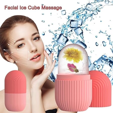 3-in-1 Combo Pack | Marble Jade Roller + Ice Roller Facial Massager + 0.5mm Derma Roller | Natural Skin Care Tools