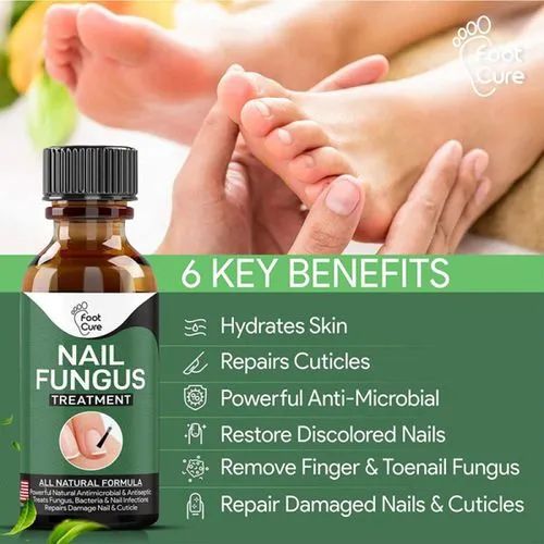 Nail Fungus Treatment Serum | Fast Nail Repair Essence Gel for Healthy & Strong Nails