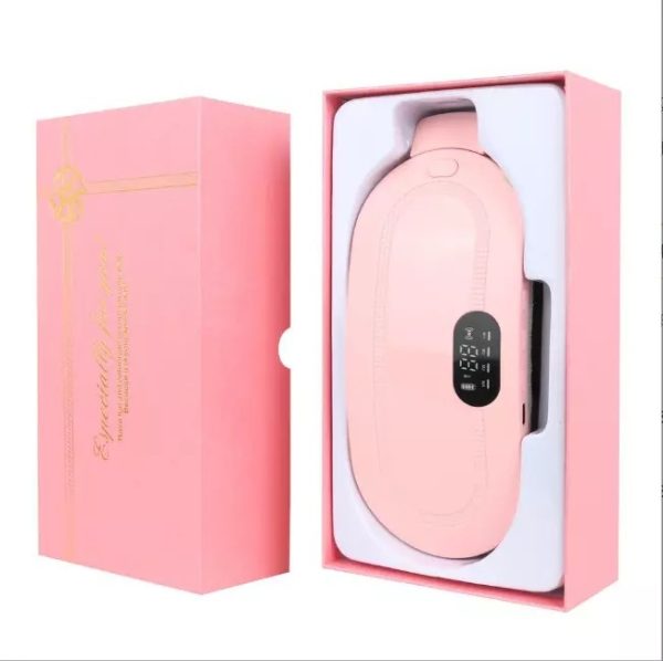 Menstrual Heating Pad | Portable Period Pain Relief Belt with Heat & Massage | Cramp Relief Device for Women