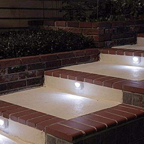 Indoor & Outdoor LED Motion Sensor Night Light – Wireless, Battery Powered, Auto On/Off (Imported)