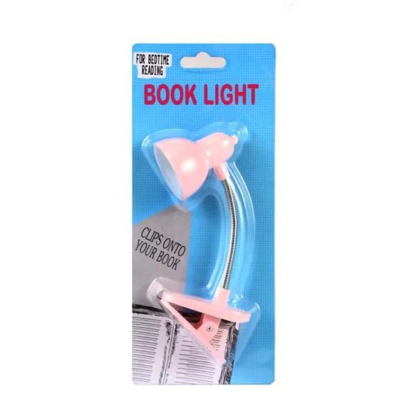 Mini LED Clamp Lamp – Portable USB Desk Light with Flexible Neck & Strong Clamp Base