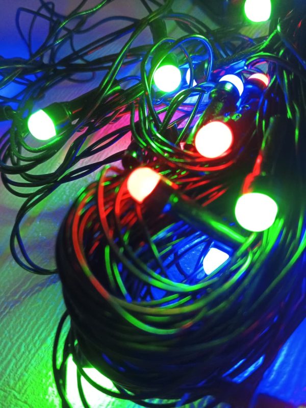 LED Decorative String Lights 100 LEDs 120ft | Waterproof Fairy Lights for Wedding, Birthday, Festival & Home Decoration