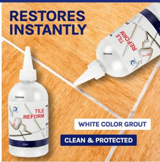 Tile Gap Filler 150ml – Waterproof Grout Repair, Crack Sealer & Moldproof Cream for Kitchen, Bathroom & Floor Tiles